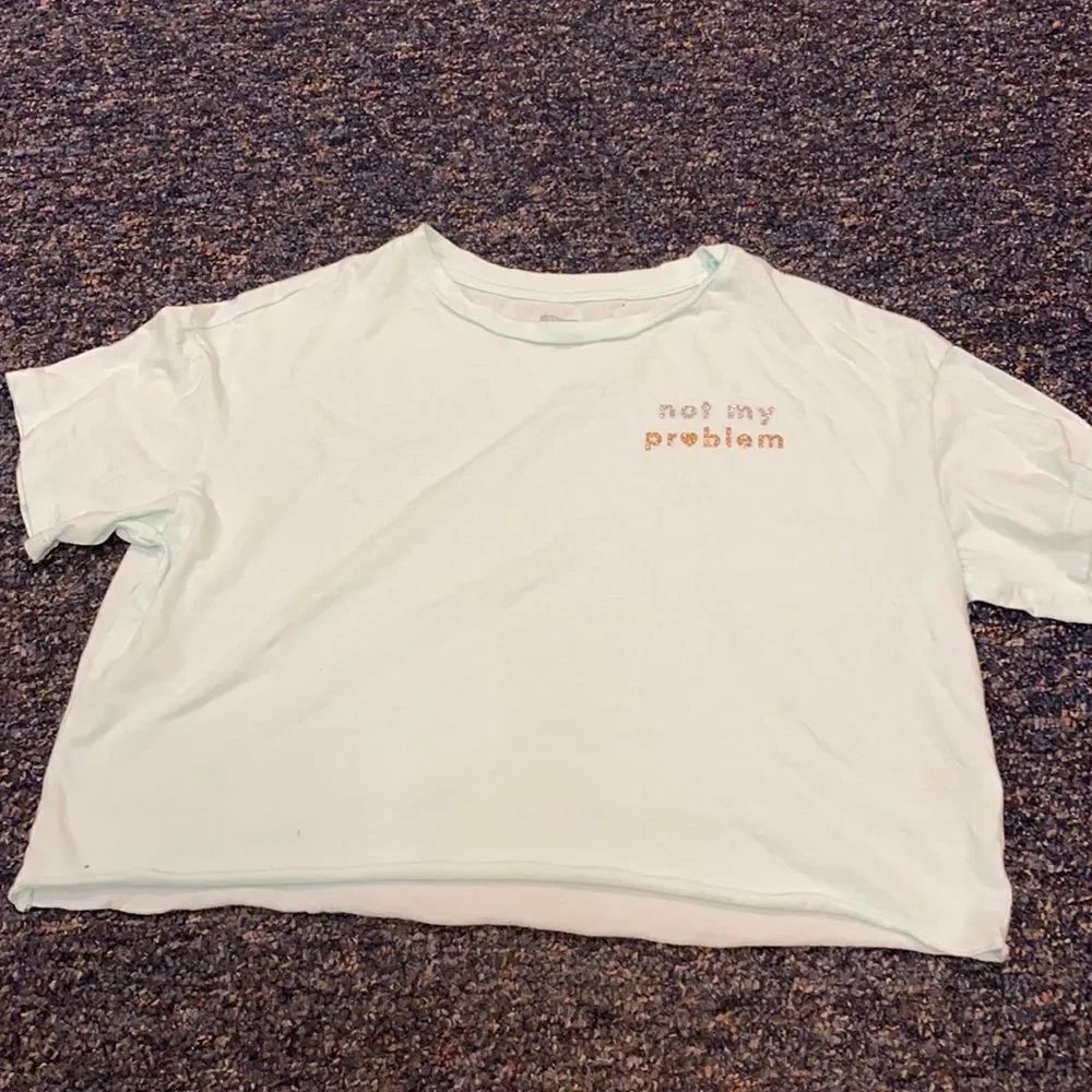 Pink Mont Green Crop Top xs